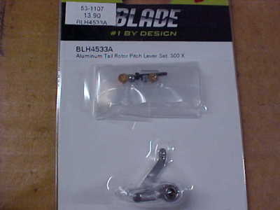 BLADE HELICOPTER PART - BLH4533A = ALUM. TAIL ROTOR PITCH LEVER  : 300 X (NEW)