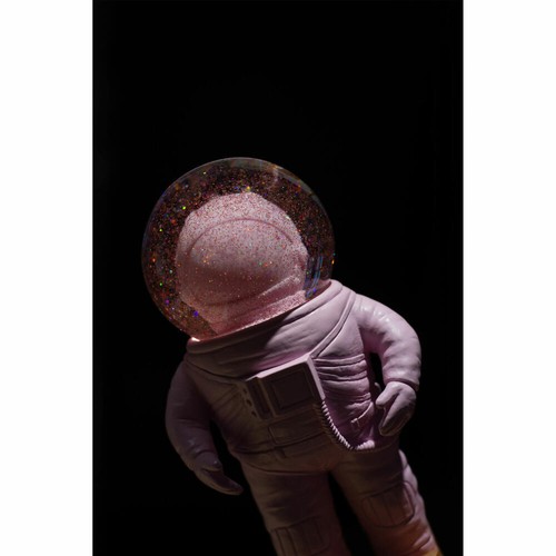 Donkey Products Summerglobe The Astronauts Medium Schneekugel Deko Pink 18 cm - Picture 3 of 4