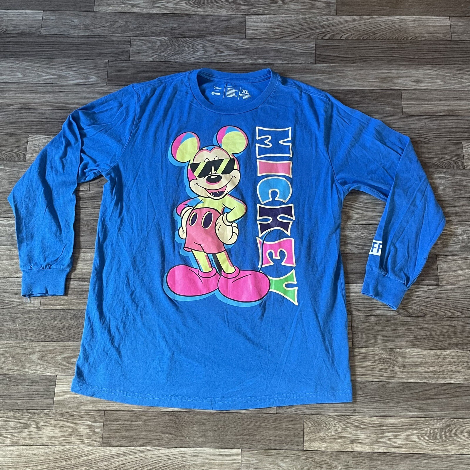 Neff Disney Collection Long Sleeve Shirt Men’s XL… - image 1