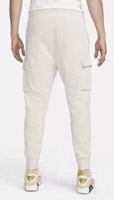 nike sportswear club pants light bone