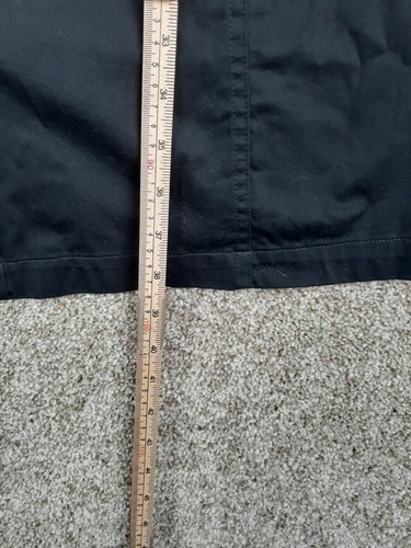APT.9 Collard Shirt Dress Womens 1X Plus Black Short Sleeve Pockets Career City - Picture 11 of 11