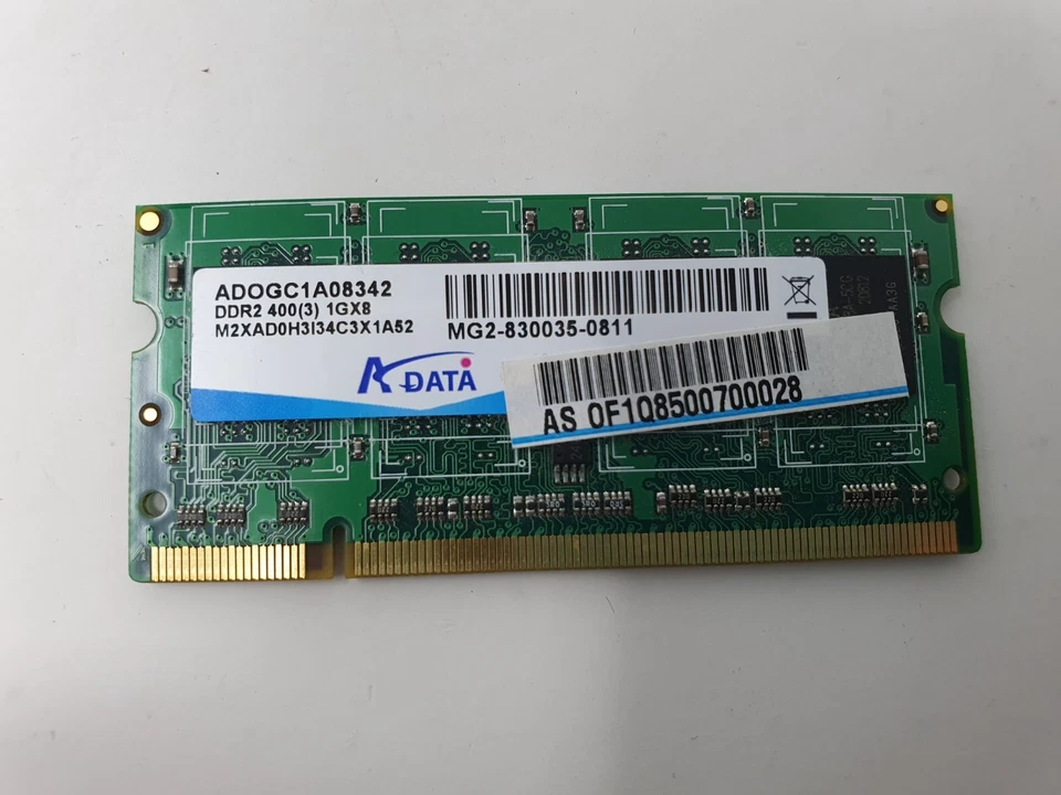 Asus Eee PC 900 RAM Memory 1GB DDR2 -400 PC2 ADATA ADOGC1A08342 Genuine - Image 3 of 4
