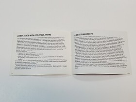 Burger Time Authentic Original NES Nintendo Manual Only *