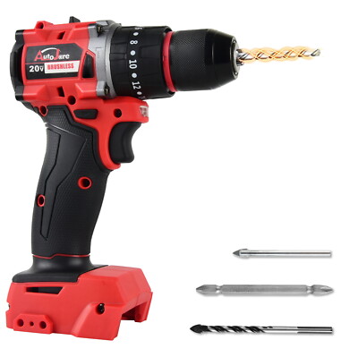 Cordless Drill Brushless Screwdriver Compact Drill For Milwaukee 18V Battery