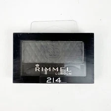 NEW Rimmel London Glam Eyes Mono Eye Shadow 2.4 g Jet Black #214 Sealed
