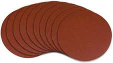 10PC 9" INCH 80 GRIT ROUND PSA STICK ON ABRASIVE SANDING SANDPAPER DISK DISC