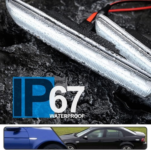 For 2004 2005 2006 2007 2008 Acura TL White LED Rear Fender Side Marker Light - Bild 4 von 7