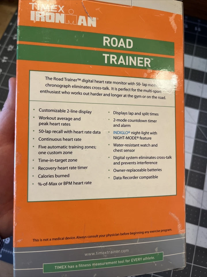 Timex Ironman Road Trainer Monitor de Ritmo Cardíaco Mujer Reloj Fitness Azul Foto 4 de 4