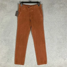 Spier & Mackay Chino Pants Mens 28 x 32 Rust Extra Slim Fit Heavy Canvas NWT NEW