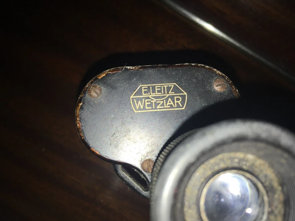 Rare! E Leitz Wetzlar Dienstglas 6x30 Field Binoculars Germany Leica WW1 C. - Image 2 of 4