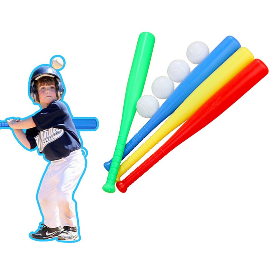 6 Pcs Educational Baseball Toy Baseball Set Toddler Plastic Baseball