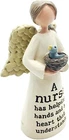 Beautiful Crafted Nurse Angel Figurine Sentiment Decoration Gift