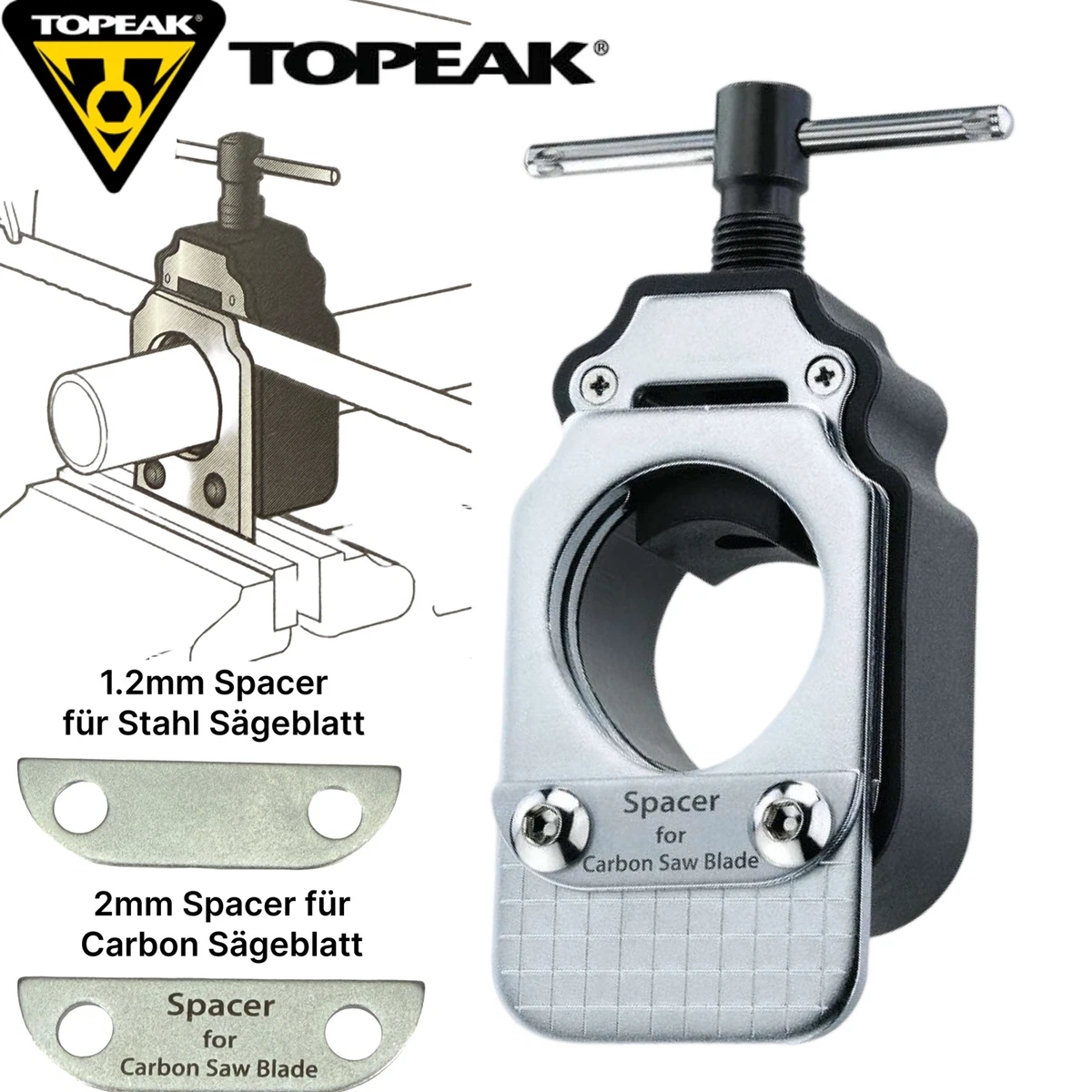 Topeak Chiave Multiuso Hexus X (21 Funzioni) - Multitool Per Tutte Le Emergenze In Bici | Nencini Sport