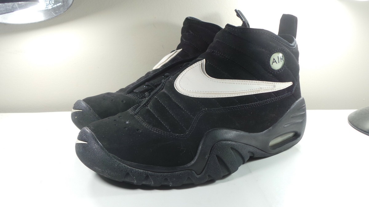 NIKE 2017 AIR SHAKE NDESTRUKT OG RETRO BLACK WHITE 8.5 FORCE