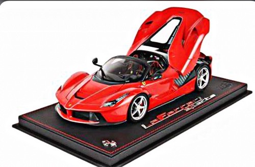 1:18 BBR FERRARI LaFERRARI APERTA ROSSO CORSA 322 RED No D&G MR AMALGAM 53/349 - Picture 10 of 16