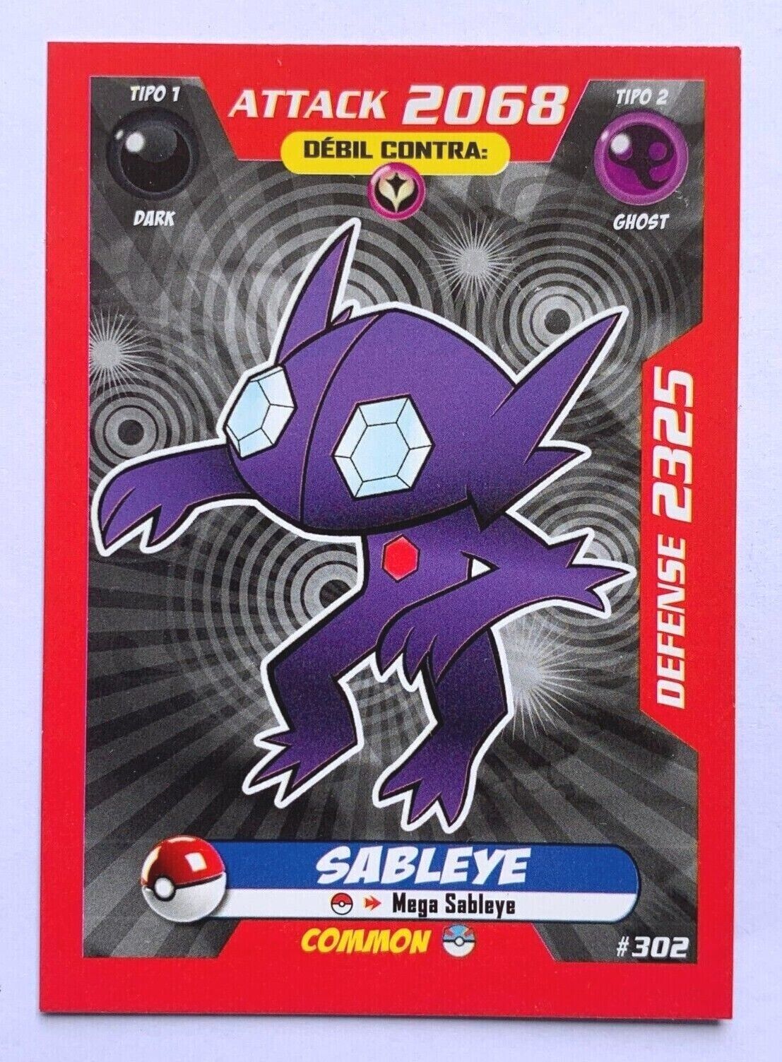 Mega Sableye, Pokédex