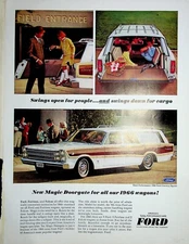 Original 1966 Ford AD: New Magic Doorgate for all our 1966 wagons!