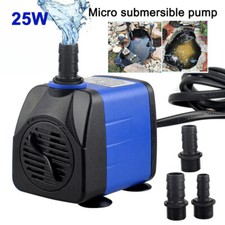 Submersible Water Pump Fish Tank Aquarium Feature Pond Fountain 1500 Litres/Hr