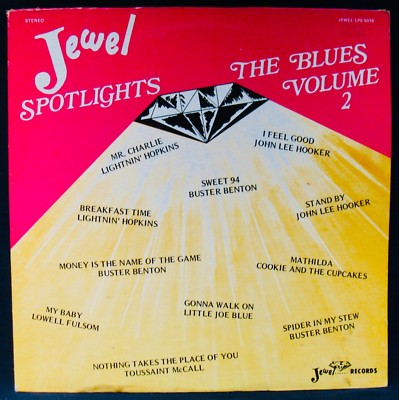 JEWEL SPOTLIGHTS THE BLUES VOL. 2   Compilation Blues Album-JEWEL #SL 2913
