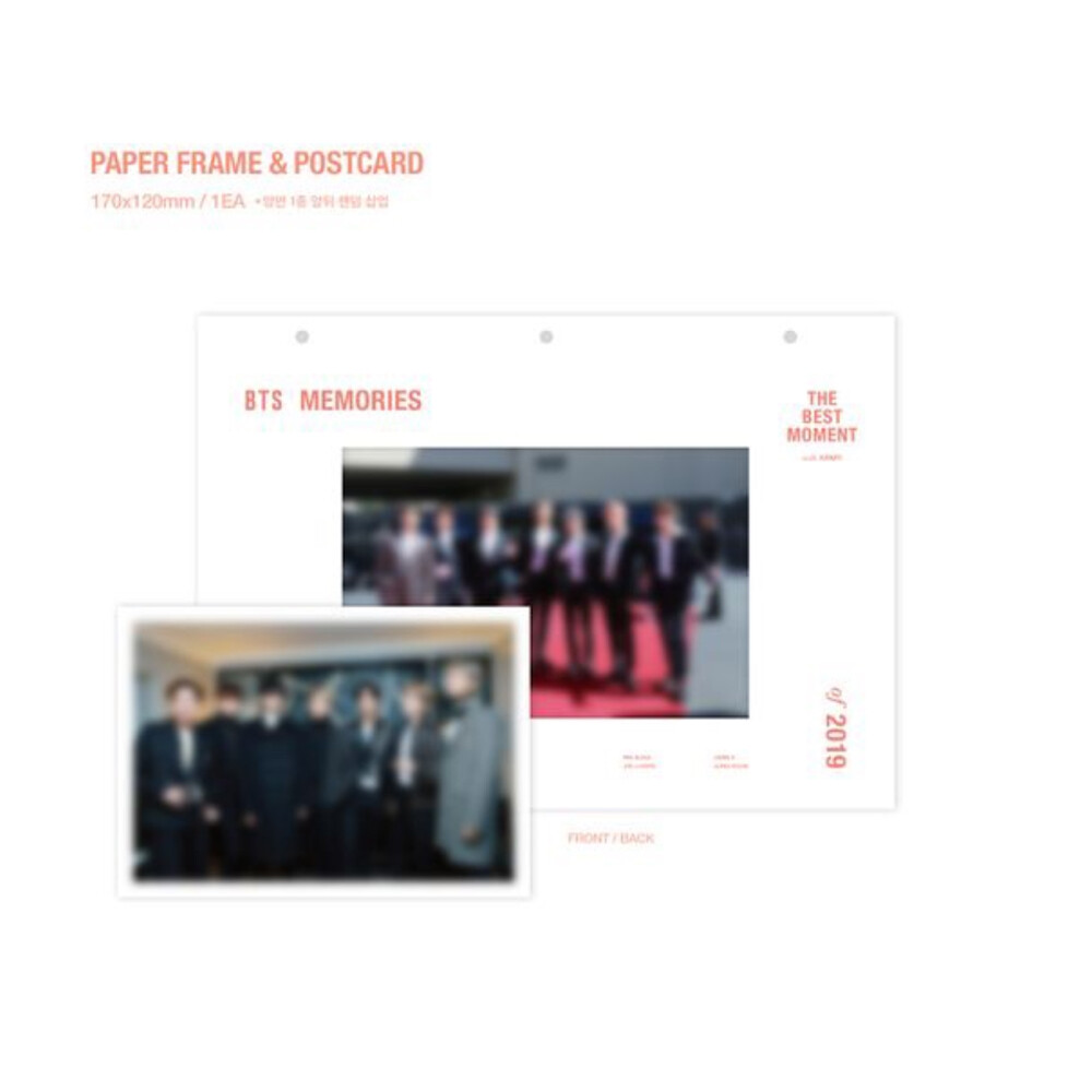BTS MEMORIES OF 2019 DVD Book+6Discs+Etc+Express Ship+BOX pack | eBay