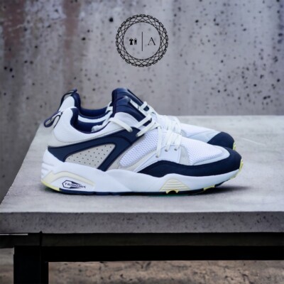 PUMA BLAZE OF GLORY PRM 387575-01 WHITE PEACOAT MEN  SHOE US10.5 UK9.5 44 28.5cm