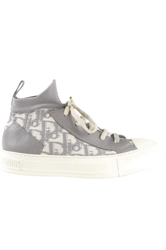 BASKETS TECHNIQUES GRISES CHRISTIAN DIOR WALK'N'DIOR EU 36,5 UK 3,5 US 6,5