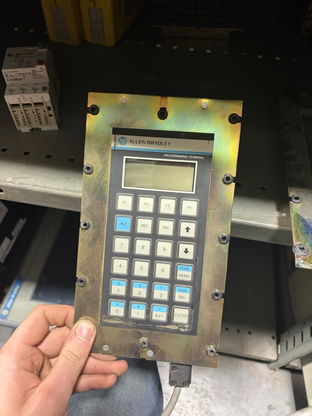ALLEN-BRADLEY PROGRAMMING TERMINAL 1300-DMT SERIES B USED