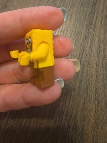 Lego SpongeBob Squarepants Minifigure Grin With Bottom Teeth Mini Fig Blocks