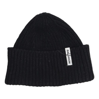 Salomon, Beanie-Mütze, Größe: ONE SIZE, Acryl/Wolle, Schwarz, Herren #vGk