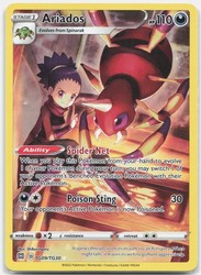 Ariados TG09/TG30 Brilliant Stars Trainer Gallery Holo Ultra Rare