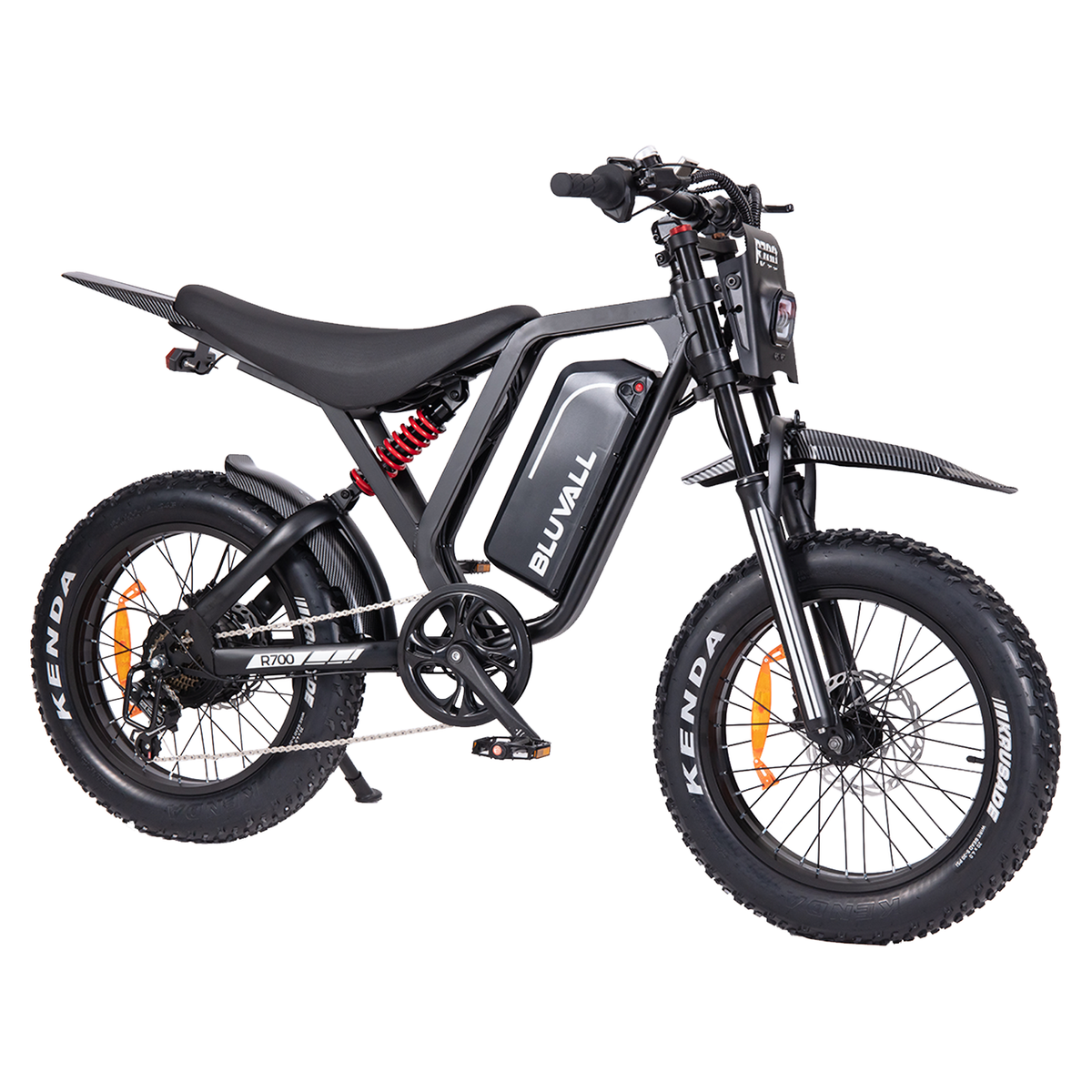 for Adults Bluvall 1500W 52V/60V 25A 26" Fat Tires 35 MPH 7 Speed Electric  Bikes | eBay