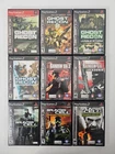 Tom Clancy PS2 9-Game Bundle - Ghost Recon, Rainbow Six, Splinter Cell - CIB