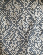 Extra Wide Pair Clarke & Clarke HarewoodCurtains Lined Pencil Pleat 340x185cm