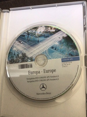 Europa Navigation-DVD COMAND APS Version 6.3