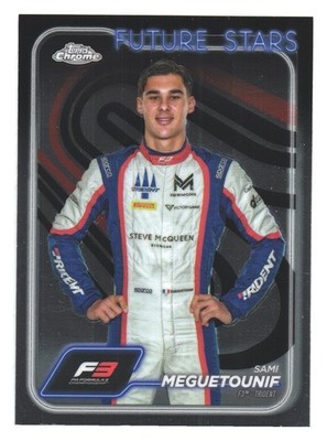 2024 Topps Chrome F1 Formula 1 F2 Trident Sami Meguetounif