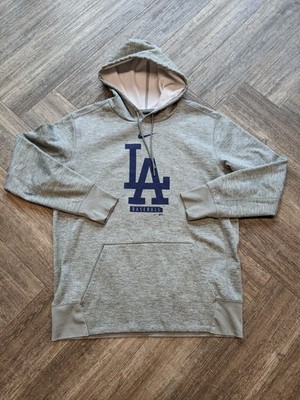 Nike grau LA Dodgers Baseball Hoodie Herren Medium Pullover USA Sport
