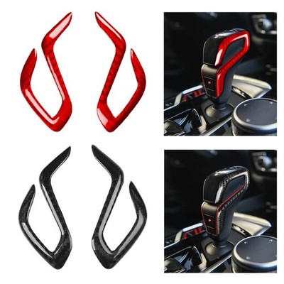For BMW X3M X4M M5 F90 F97 F98 2019-2024 Real Carbon Fiber Gear Shift Knob Cover