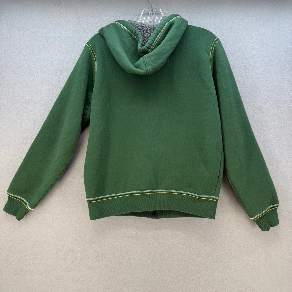 Ropa del equipo de la NFL Green Bay Packers para mujer M cremallera completa sudadera con capucha forrada de lana GIII Foto 2 de 4