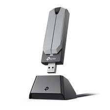 WiFi 7 USB Adapter 6GHz TriBand 688Mbps 2594Mbps 2882Mbps 2 Antennas for PC Ne