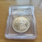 1884-O Morgan Dollar New Orleans ICG AU50 Business Strike Silver $1 KM#110