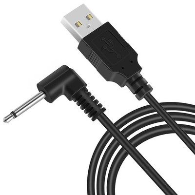 DC Charger Cable 2.7ft Fast Charging USB to 2.5mm Replacement Power Cord