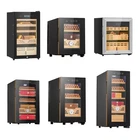 Uimoso Electric Cigar Humidor Cabinet w/Adjustable Temperature, 16-70L Capacity