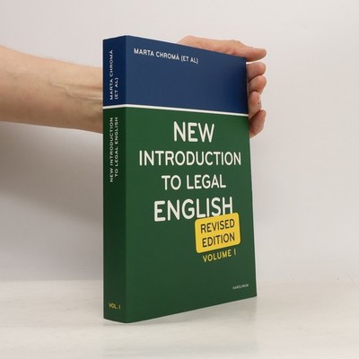 New introduction to legal English. Revised edition. Volume I  |  Marta Chromá