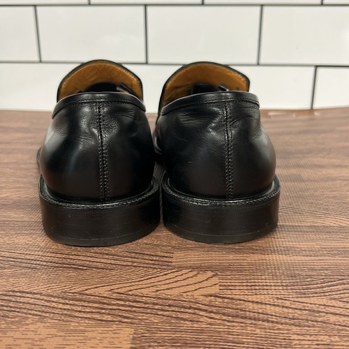 Mocasines Salvatore Ferragamo Horsebit para hombre talla 9,5D zapatos Gancini de cuero negro - Imagen 6 de 14