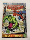 Amazing Spiderman #119! Marvel 1973! classic Incredible Hulk cover!