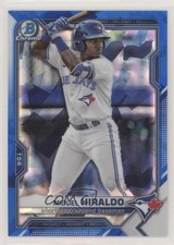 2021 Bowman Chrome Draft Sapphire Edition Miguel Hiraldo #BDC-98 6tw