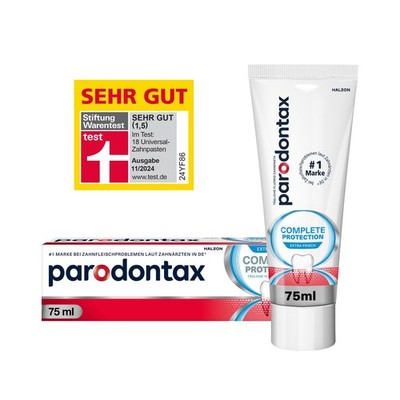 Parodontax Complete Protection Zahnpasta mit Fluorid, 75 ml (1er Pack), White 