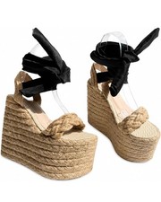 Women  s Platform Espadrille Wedge Sandals