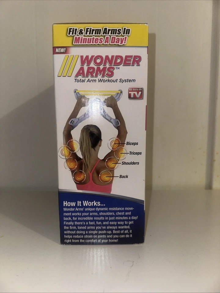 Sistema de entrenamiento total Wonder Arms como se ve en TV ajuste y firme nuevo sellado Foto 4 de 4