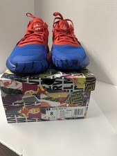 adidas D.O.N. Issue #1 EF2400 Amazing Spider-Man Red Blue Basketball Sneaker